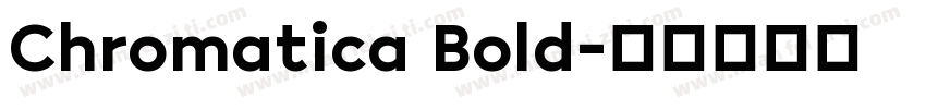 Chromatica Bold字体转换